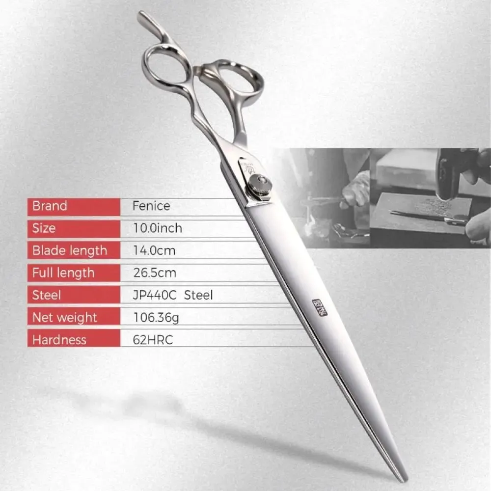 10 Inch Professional Pet Grooming Scissors for Dogs Cutting Scissors Pet Scissors Grooming