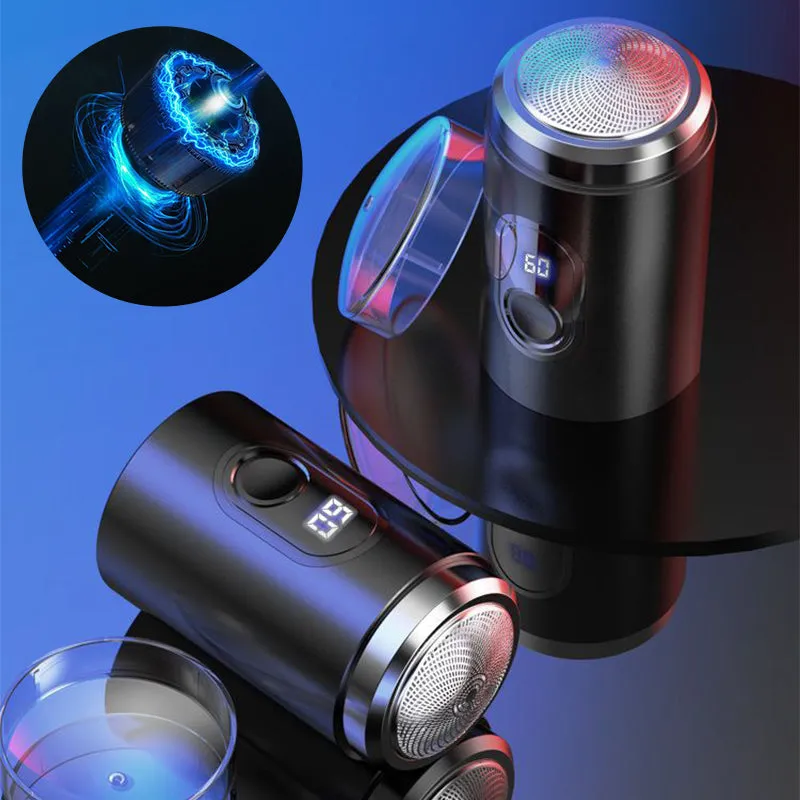 49%OFFMini Portable Rechargeable Shaver with Digital Display