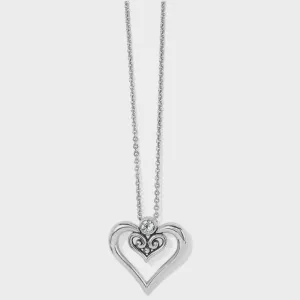 Alcazar Duet Heart Necklace