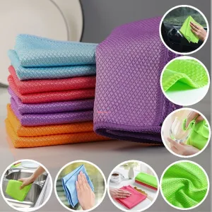 BUY 5 GET 5 FREEStreak-Free Miracle Cleaning Cloths - Reusable