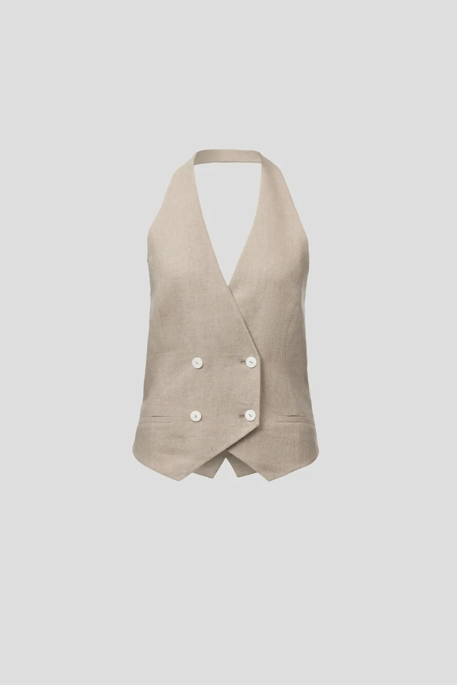 Cadence Vest Flax