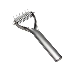 Double Sided Pet Comb For Cats And Dogs Black Small