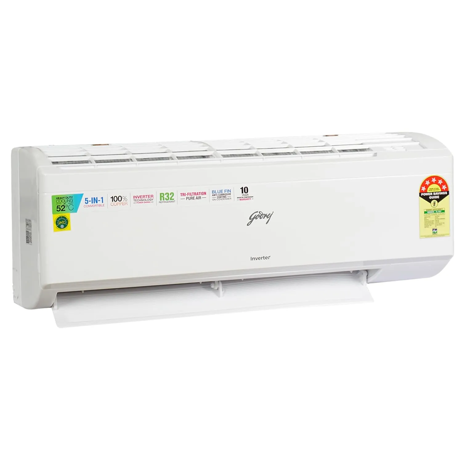 Godrej SIC 12ITC5-WWR 1.0 Ton 5 Star Inverter Split Air Conditioner