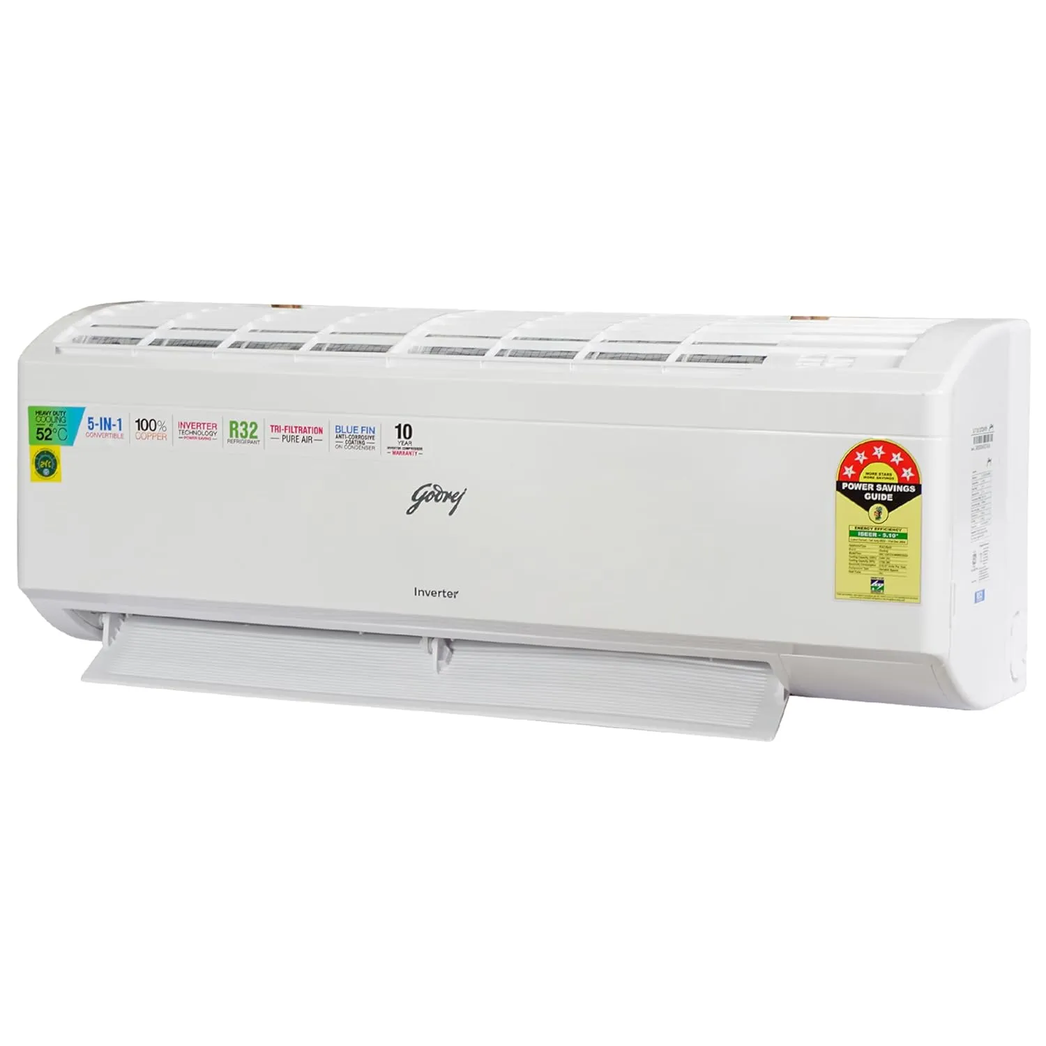 Godrej SIC 12ITC5-WWR 1.0 Ton 5 Star Inverter Split Air Conditioner