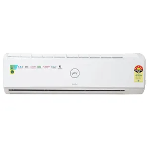 Godrej SIC 18ITC5-WYD 1.5 Ton 5 Star, 5-In-1 Convertible Cooling, Inverter Split AC,Anti-Dust Filter (Copper,  White)
