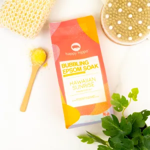 Happy Hippo Bubbling Epsom Soak - Hawaiian Sunrise