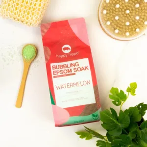 Happy Hippo Bubbling Epsom Soak - Watermelon