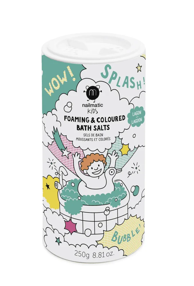 Kids Bath Salts FOAMING, Green