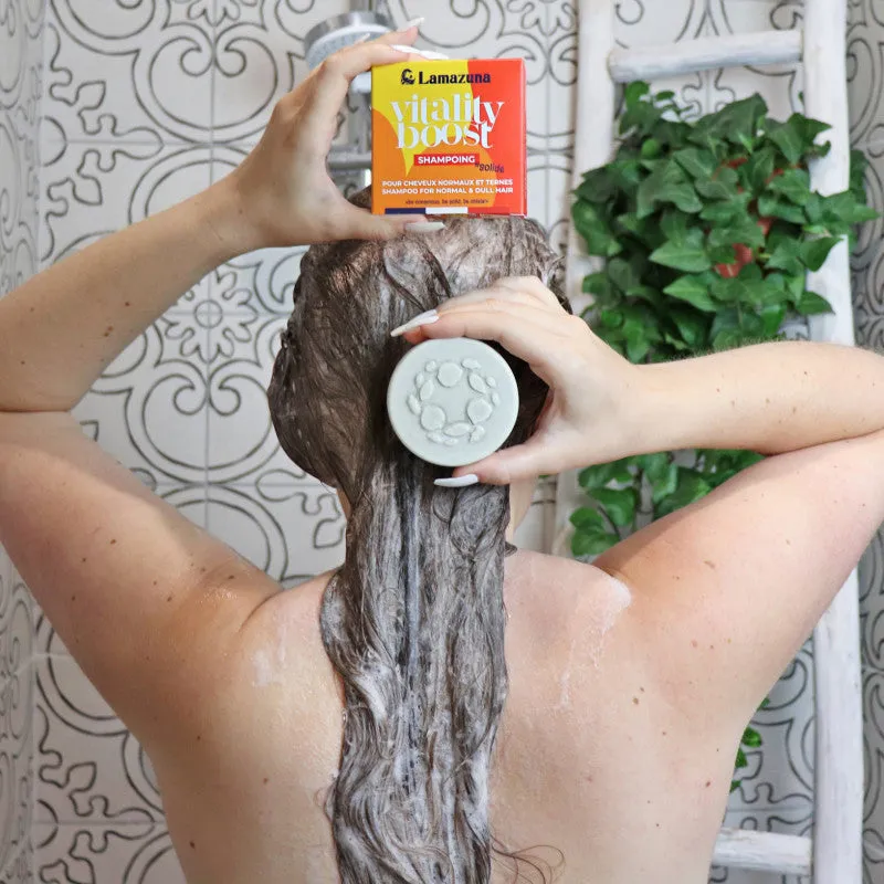 Lamazuna Solid Shampoo Normal & Dull Hair - Vitality Boost