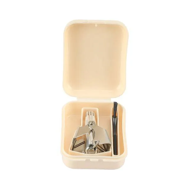 Stainless Steel Nose & Ear Hair Trimmer  Precision Grooming Tool