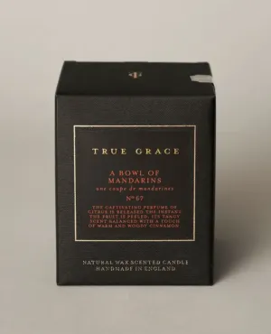 True Grace Bowl Of Mandarins Candle