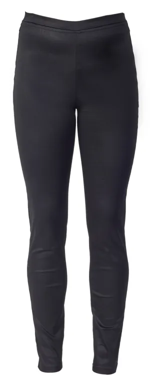 Vassalli Full Length Pull On Spray On Legging Black 230D