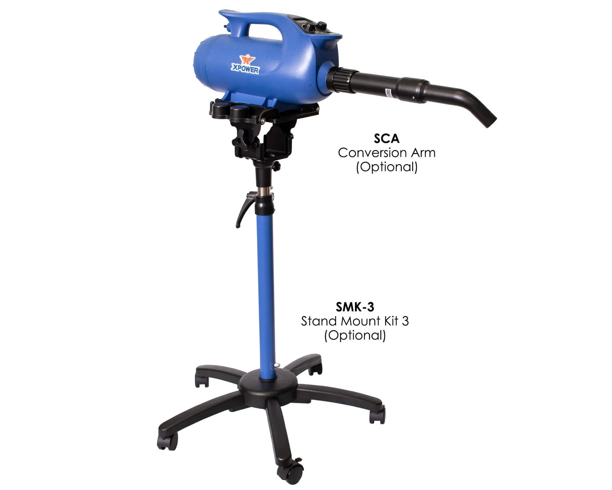XPOWER B-8 Elite Pro Force Pet Grooming Dryer (4 HP)